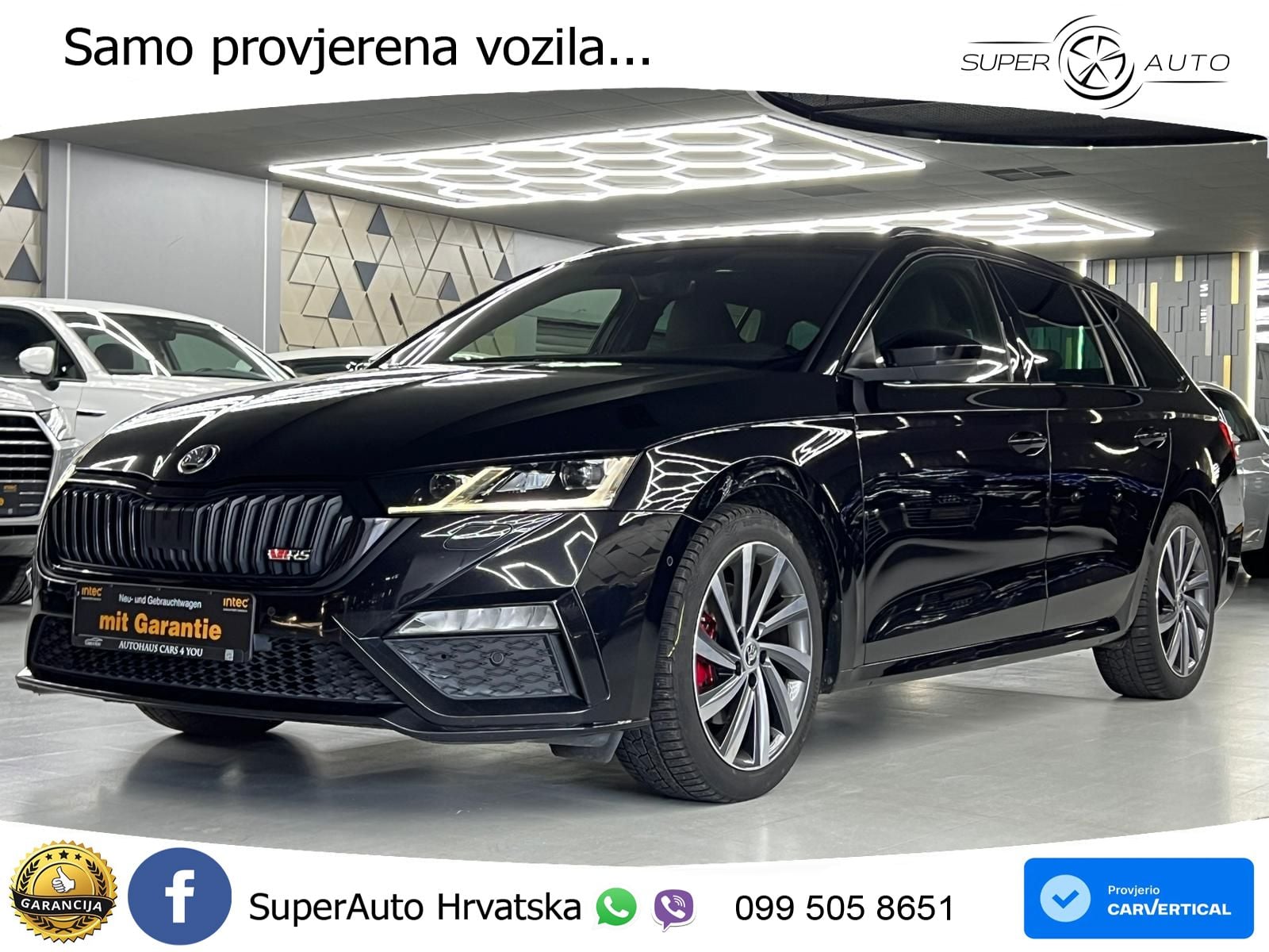 Škoda Octavia Combi RS 2.0 TDI (200 KS) DSG