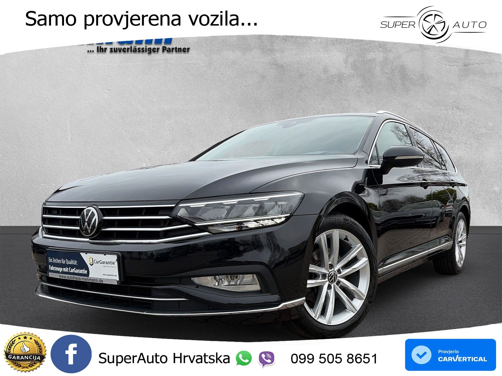 Volkswagen Passat Variant 1.5 TSI (150 KS) DSG ACT Elegance LED+GR SJED+ACC