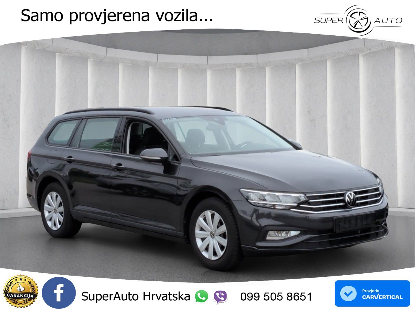 Volkswagen Passat Variant 2.0 TDI (122 KS) DSG LED+GR SJED+ACC