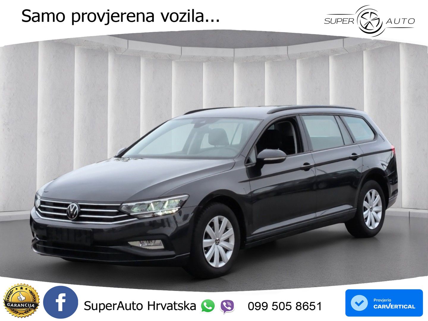 Volkswagen Passat Variant 2.0 TDI (122 KS) DSG LED+GR SJED+ACC