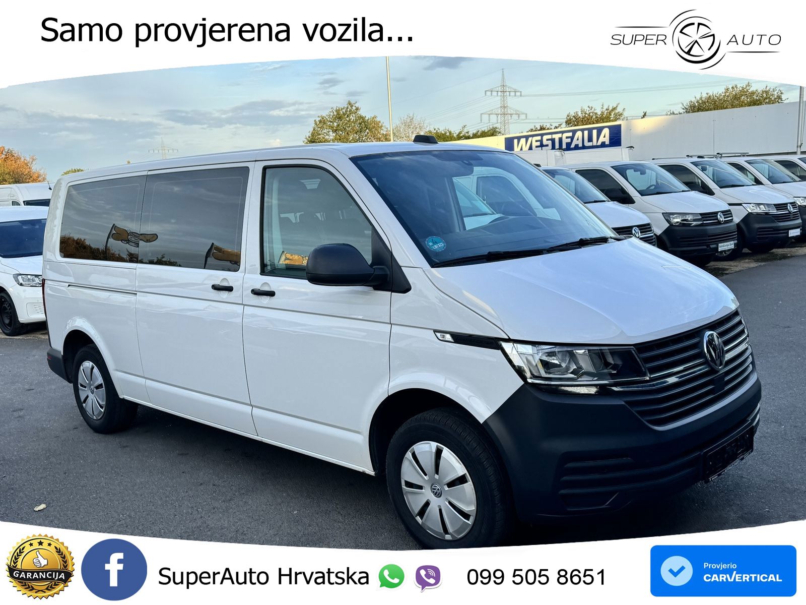 Volkswagen T6 Kombi /Transporter 6.1 TDI LR DSG Klima*PDC 150 KS
