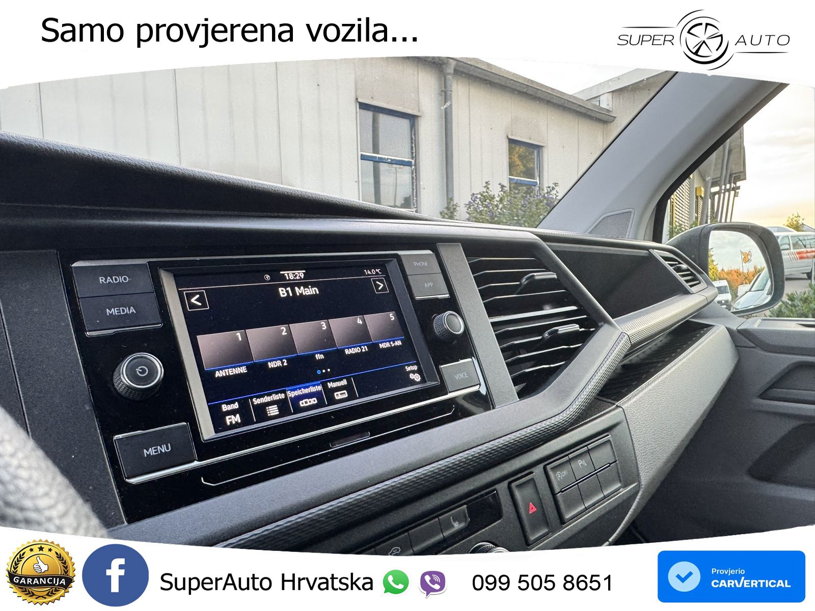 Volkswagen T6 Kombi /Transporter 6.1 TDI LR DSG Klima*PDC 150 KS