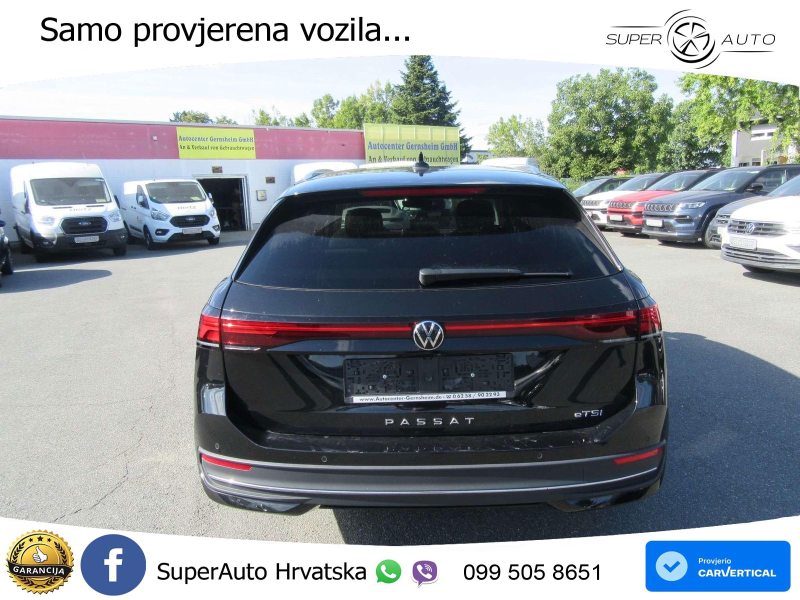 Volkswagen Passat Variant 1.5 eTSI (150 KS) DSG Business LED+GR SJED+ACC