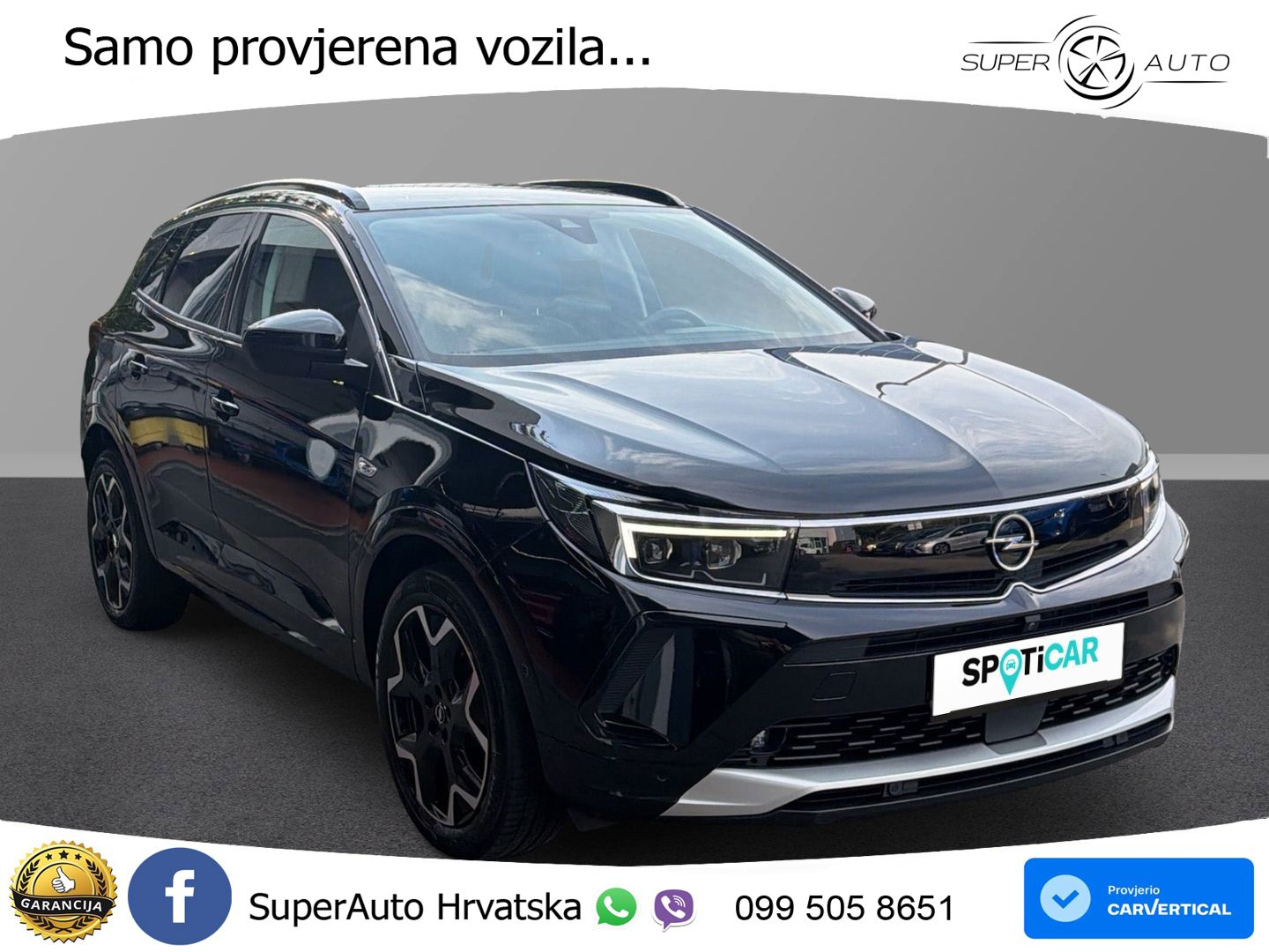 Opel Grandland 1.2i Turbo (130 KS) Automatic Ultimate LED+GR SJED+ACC
