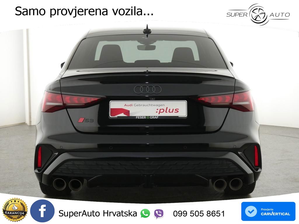 Audi S3 Limuzina 2.0 TFSI (333 KS) quattro S tronic LED+GR SJED+ACC