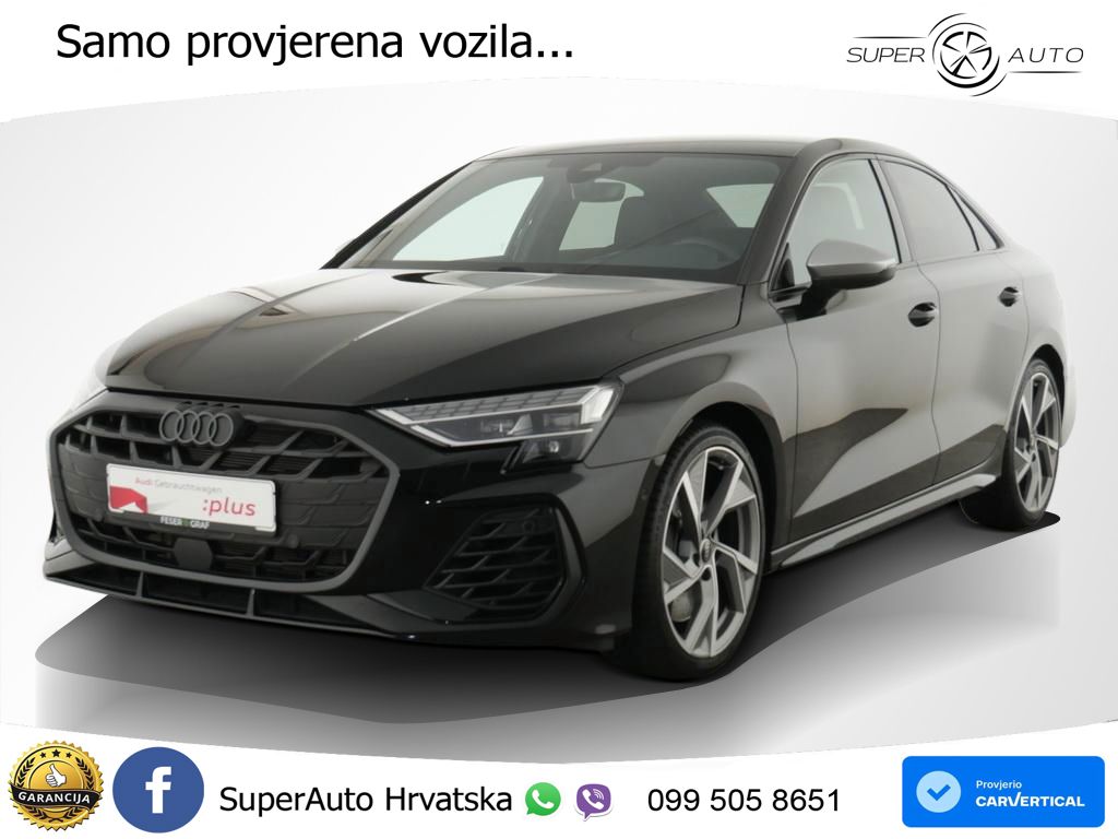 Audi S3 Limuzina 2.0 TFSI (333 KS) quattro S tronic LED+GR SJED+ACC
