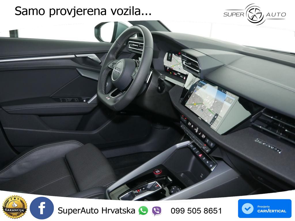 Audi S3 Limuzina 2.0 TFSI (333 KS) quattro S tronic LED+GR SJED+ACC