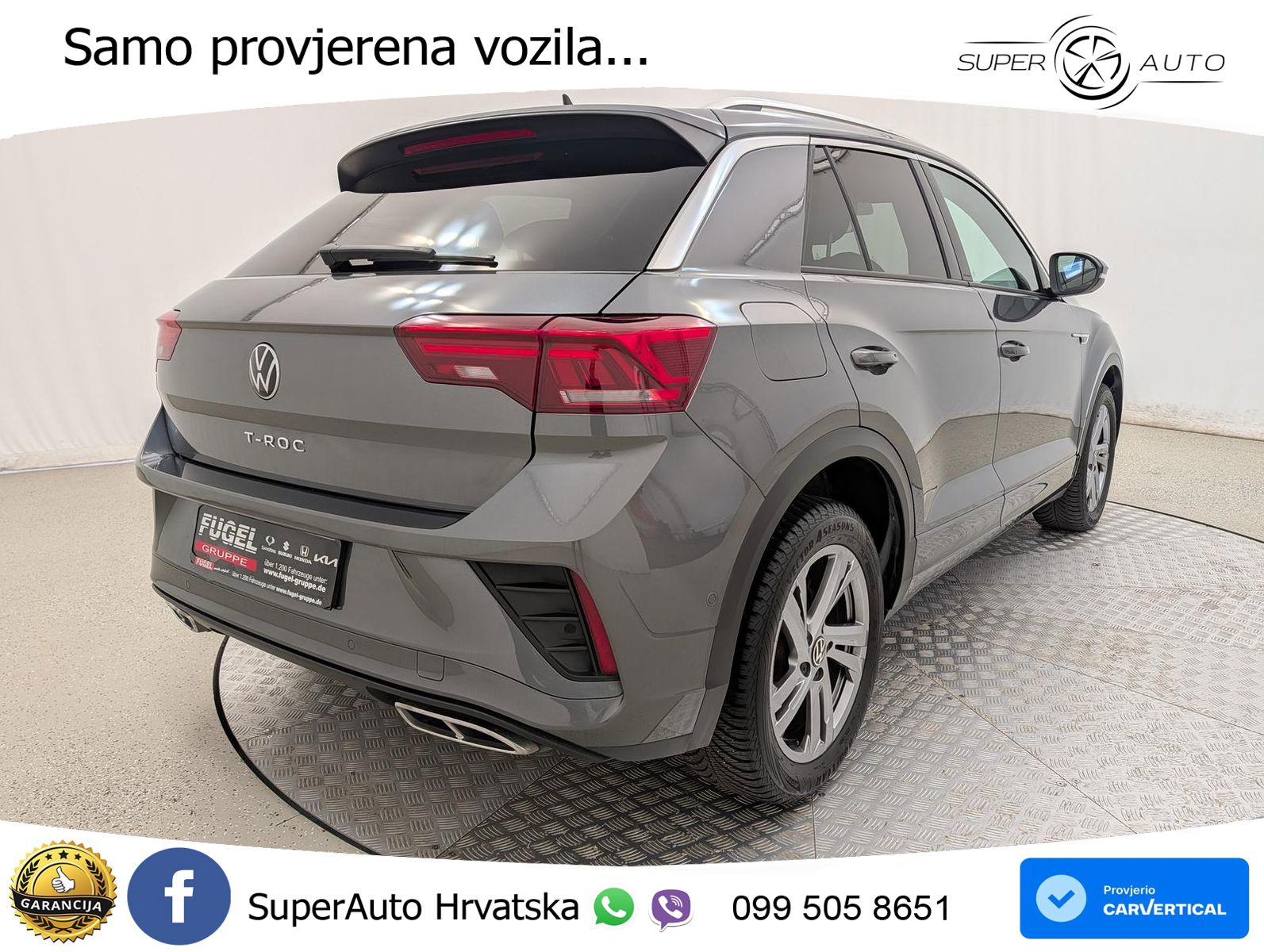 Volkswagen T-Roc I 1.5 TSI (150 KS) DSG MATRIX+GR SJED+KAM
