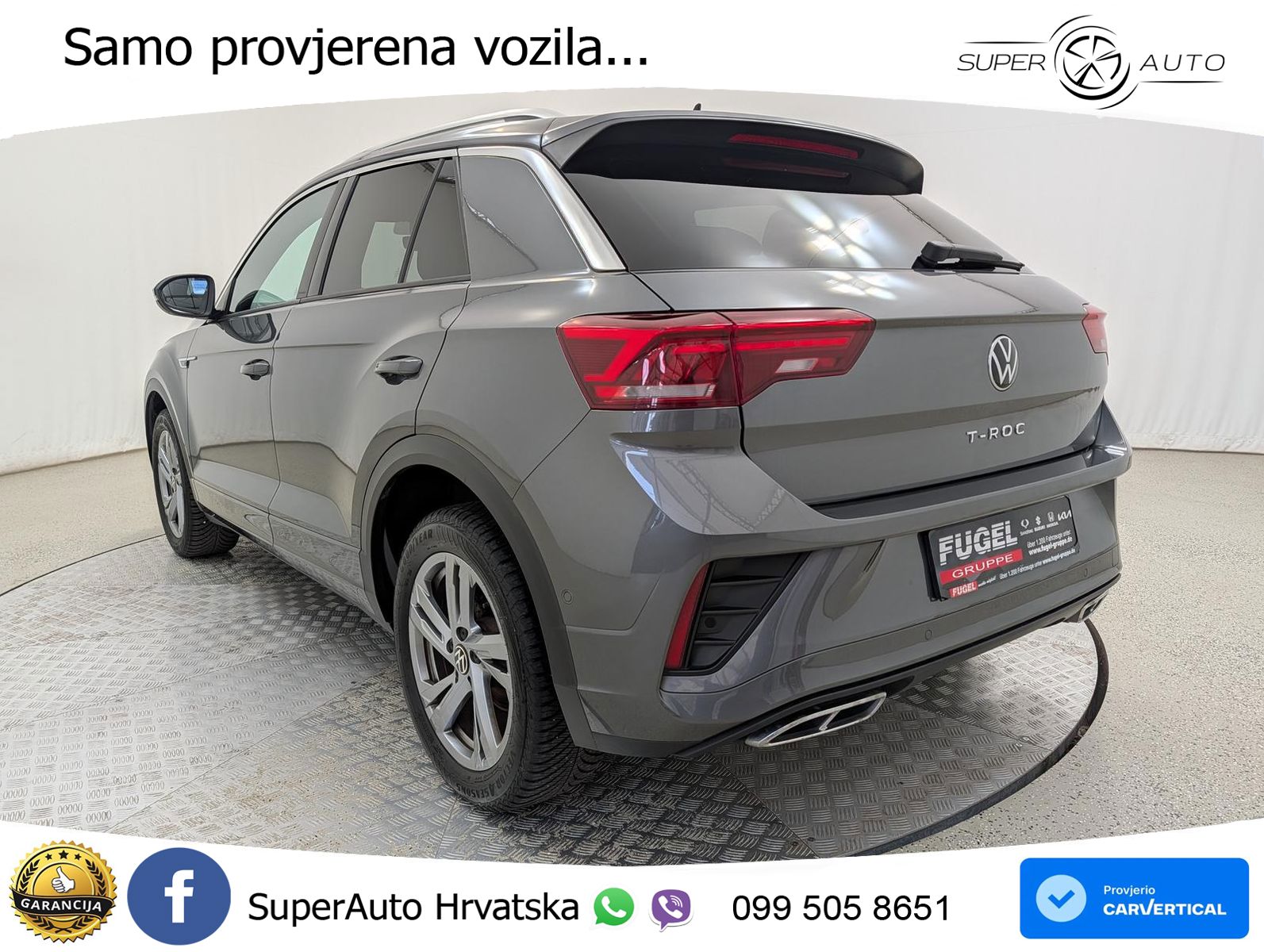 Volkswagen T-Roc I 1.5 TSI (150 KS) DSG MATRIX+GR SJED+KAM