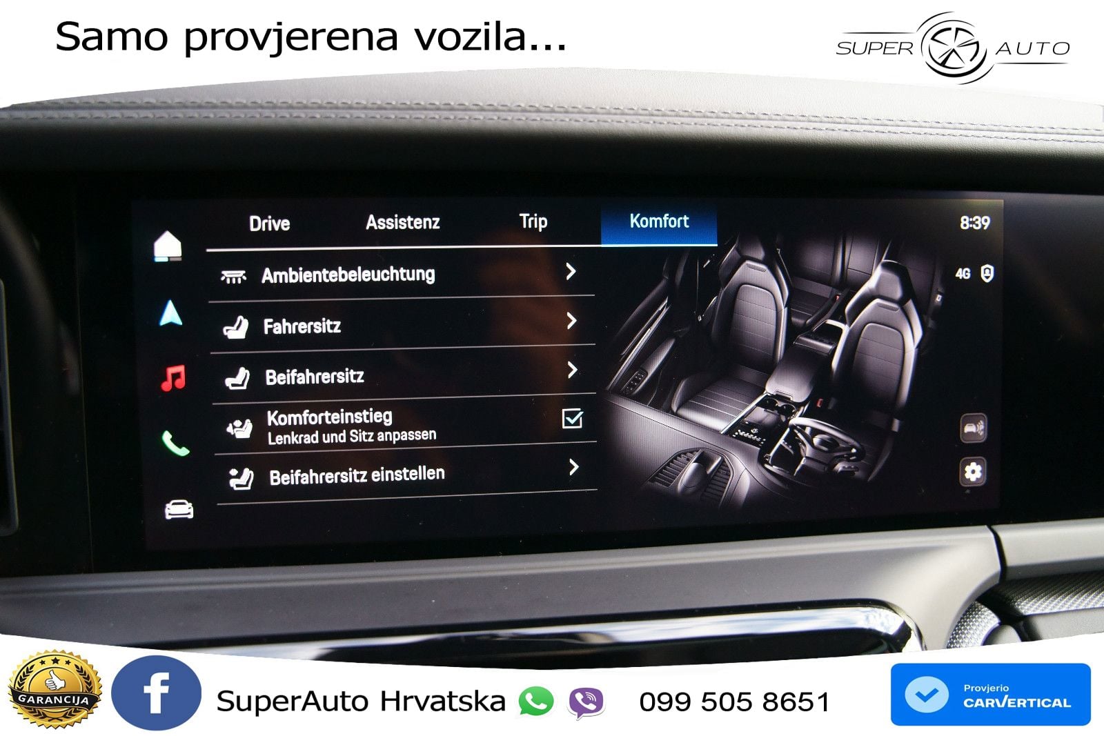 Porsche Panamera 4 2.9 V6 (470 KS) E-Hybrid PDK ACC+HEAD+4xGR SJED+360+PANO