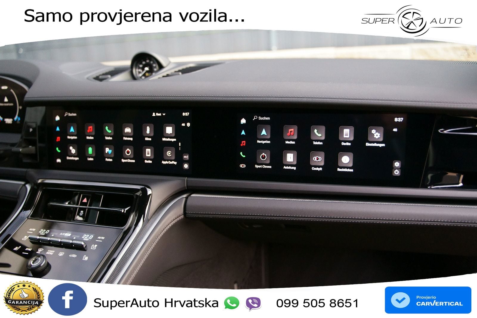 Porsche Panamera 4 2.9 V6 (470 KS) E-Hybrid PDK ACC+HEAD+4xGR SJED+360+PANO