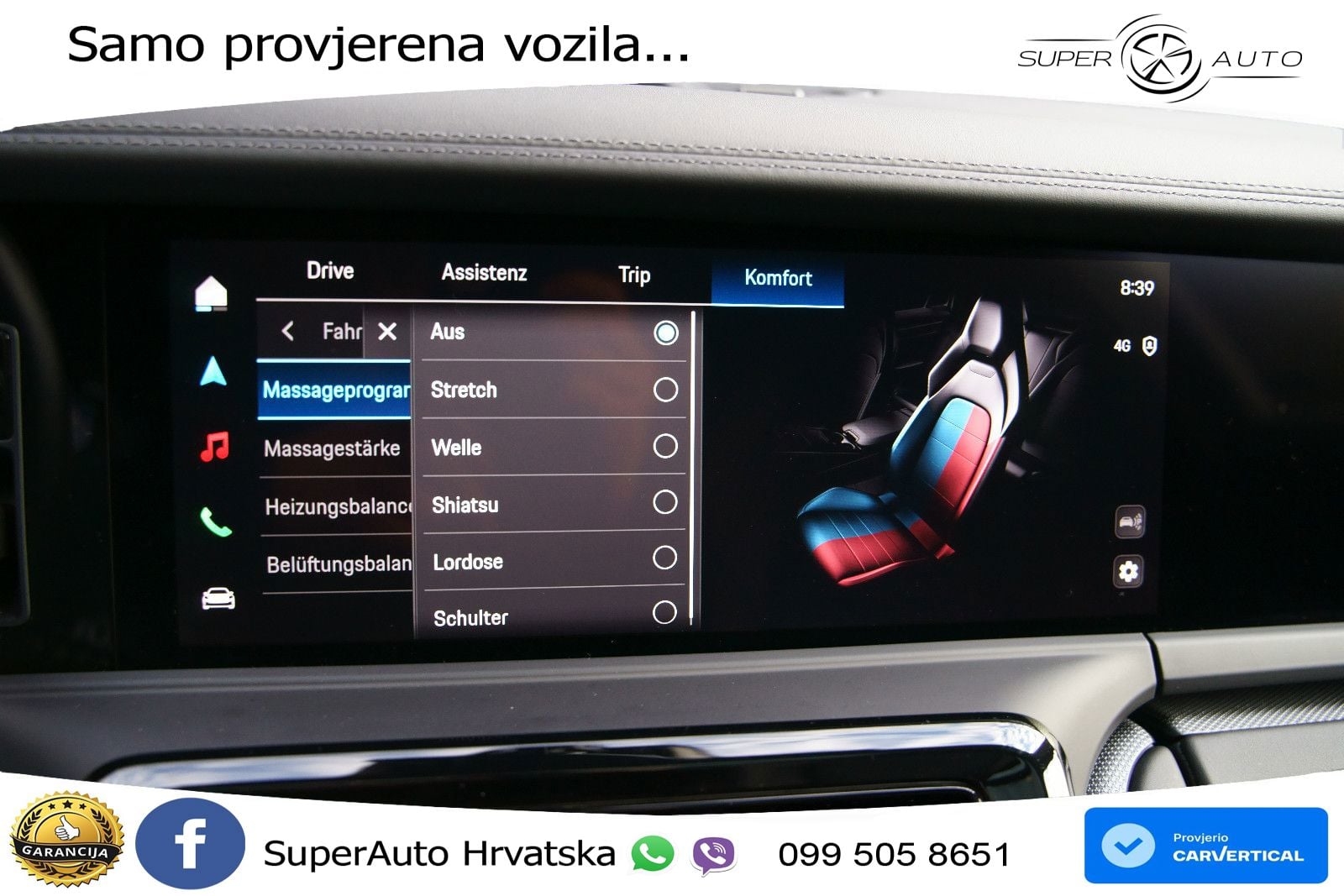 Porsche Panamera 4 2.9 V6 (470 KS) E-Hybrid PDK ACC+HEAD+4xGR SJED+360+PANO
