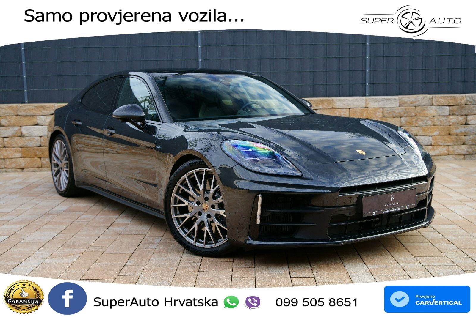 Porsche Panamera 4 2.9 V6 (470 KS) E-Hybrid PDK ACC+HEAD+4xGR SJED+360+PANO