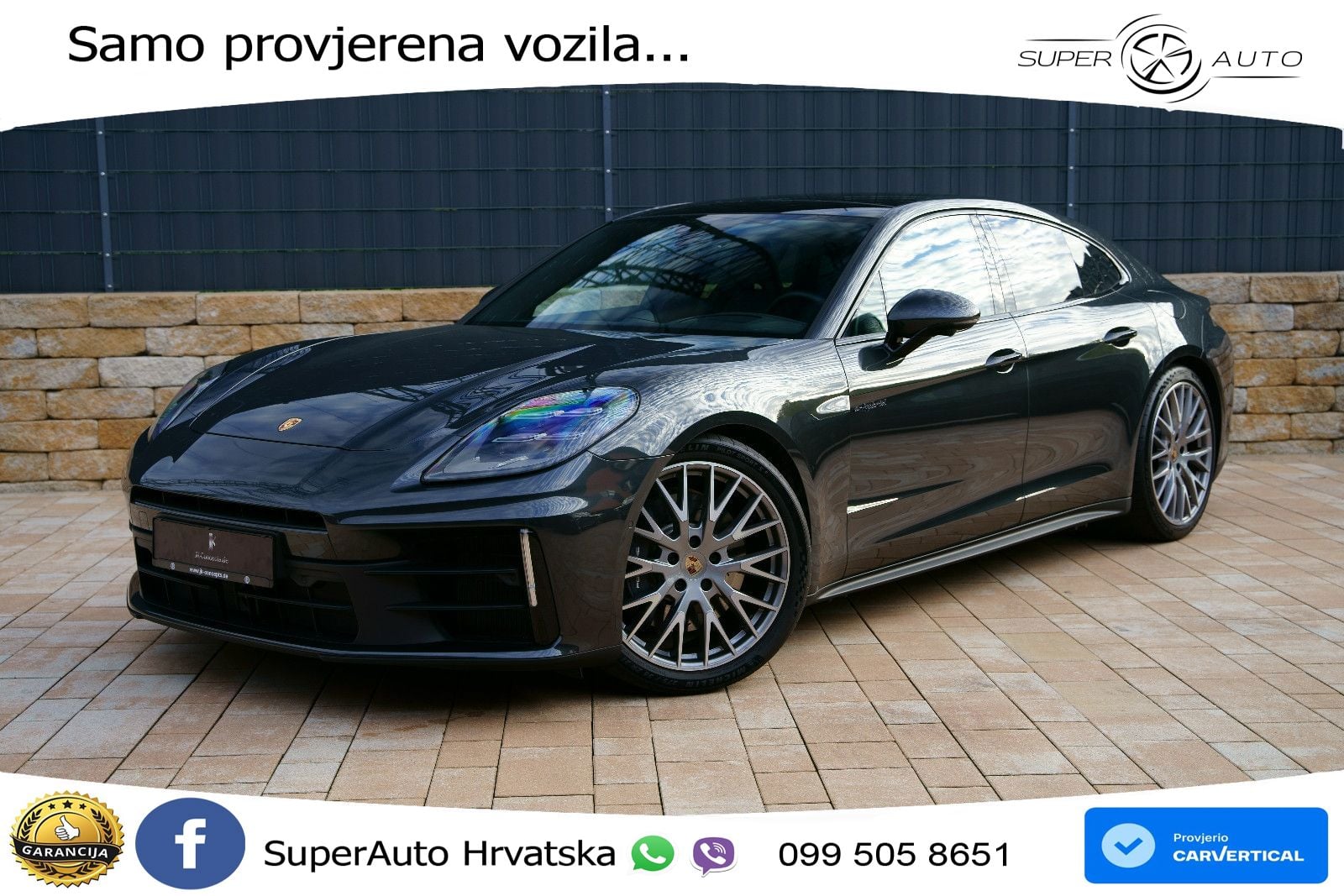 Porsche Panamera 4 2.9 V6 (470 KS) E-Hybrid PDK ACC+HEAD+4xGR SJED+360+PANO