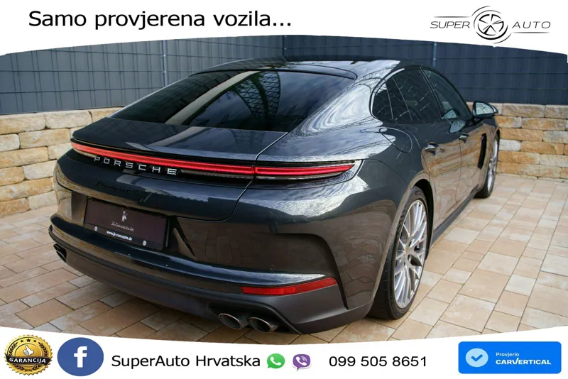 Porsche Panamera 4 2.9 V6 (470 KS) E-Hybrid PDK ACC+HEAD+4xGR SJED+360+PANO