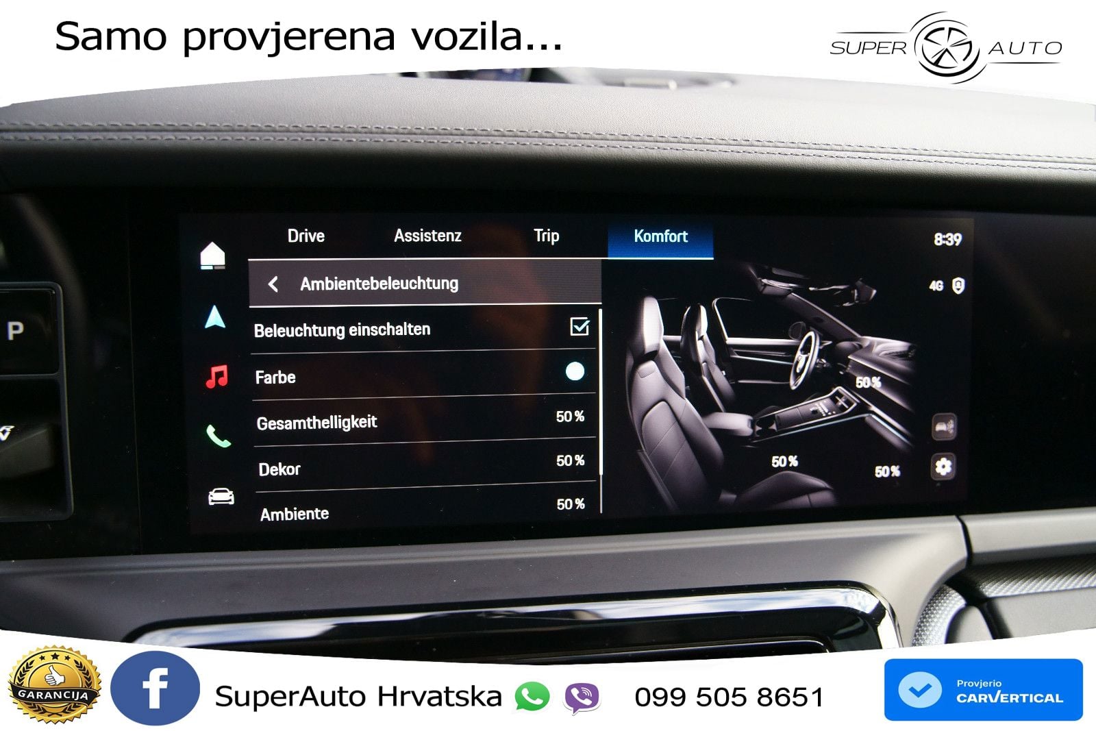 Porsche Panamera 4 2.9 V6 (470 KS) E-Hybrid PDK ACC+HEAD+4xGR SJED+360+PANO