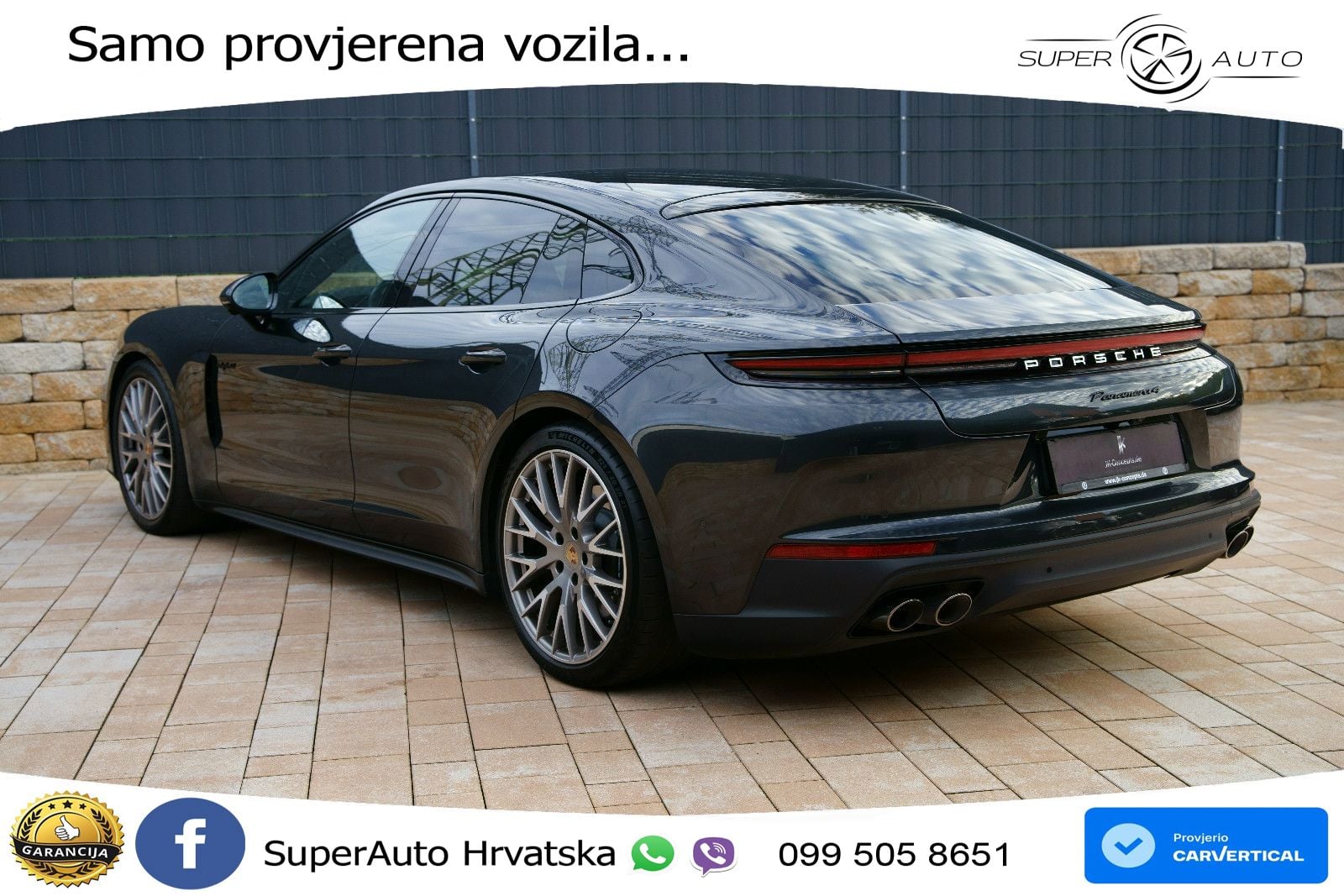 Porsche Panamera 4 2.9 V6 (470 KS) E-Hybrid PDK ACC+HEAD+4xGR SJED+360+PANO