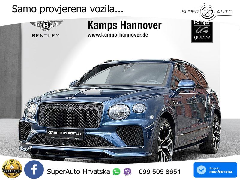 Bentley Bentayga Speed 4.0 V8 (650 KS) AWD Automatic ZRAČNI+ACC+GR SJED+KAM+PANO