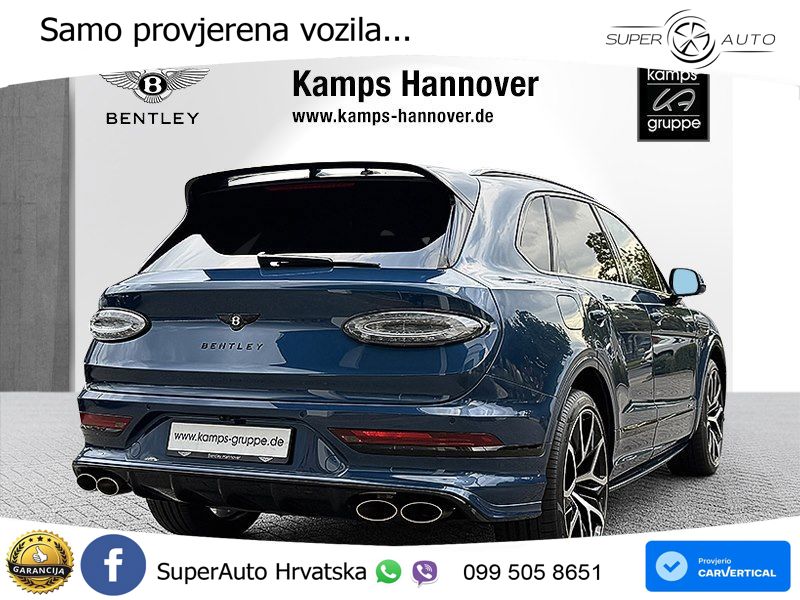 Bentley Bentayga Speed 4.0 V8 (650 KS) AWD Automatic ZRAČNI+ACC+GR SJED+KAM+PANO
