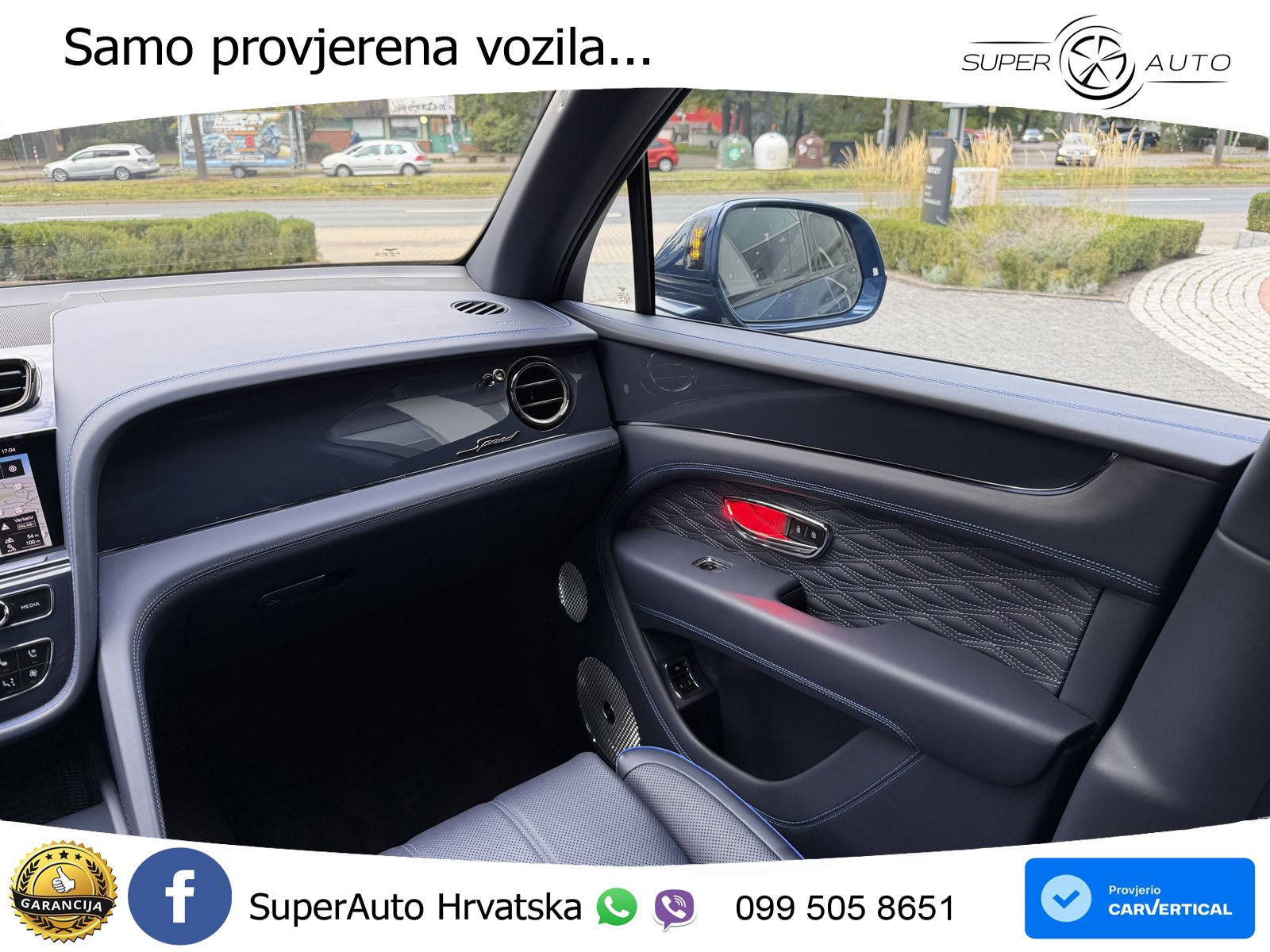 Bentley Bentayga Speed 4.0 V8 (650 KS) AWD Automatic ZRAČNI+ACC+GR SJED+KAM+PANO