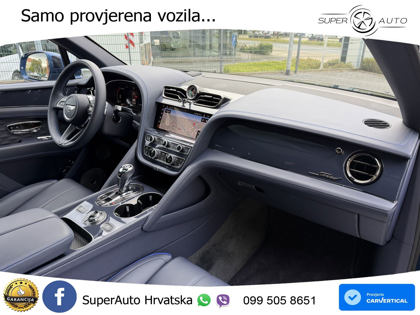Bentley Bentayga Speed 4.0 V8 (650 KS) AWD Automatic ZRAČNI+ACC+GR SJED+KAM+PANO