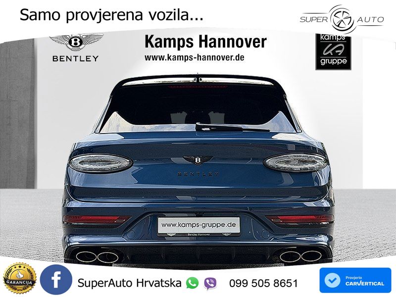 Bentley Bentayga Speed 4.0 V8 (650 KS) AWD Automatic ZRAČNI+ACC+GR SJED+KAM+PANO