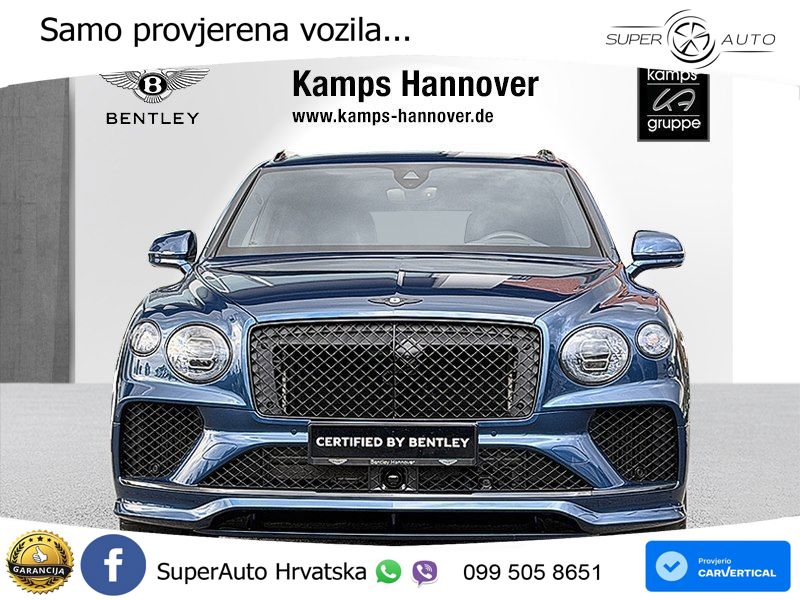 Bentley Bentayga Speed 4.0 V8 (650 KS) AWD Automatic ZRAČNI+ACC+GR SJED+KAM+PANO