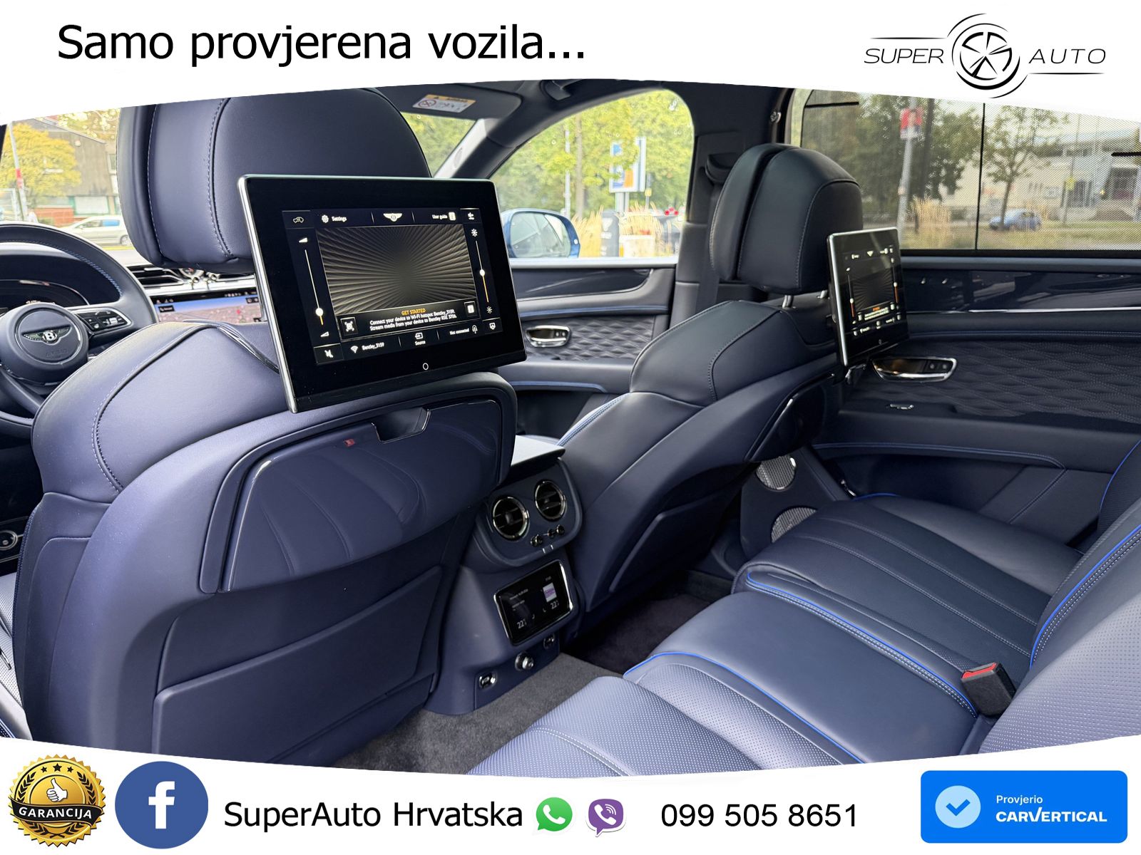 Bentley Bentayga Speed 4.0 V8 (650 KS) AWD Automatic ZRAČNI+ACC+GR SJED+KAM+PANO