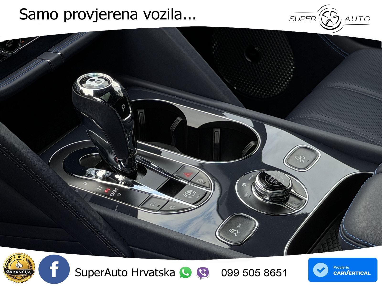 Bentley Bentayga Speed 4.0 V8 (650 KS) AWD Automatic ZRAČNI+ACC+GR SJED+KAM+PANO