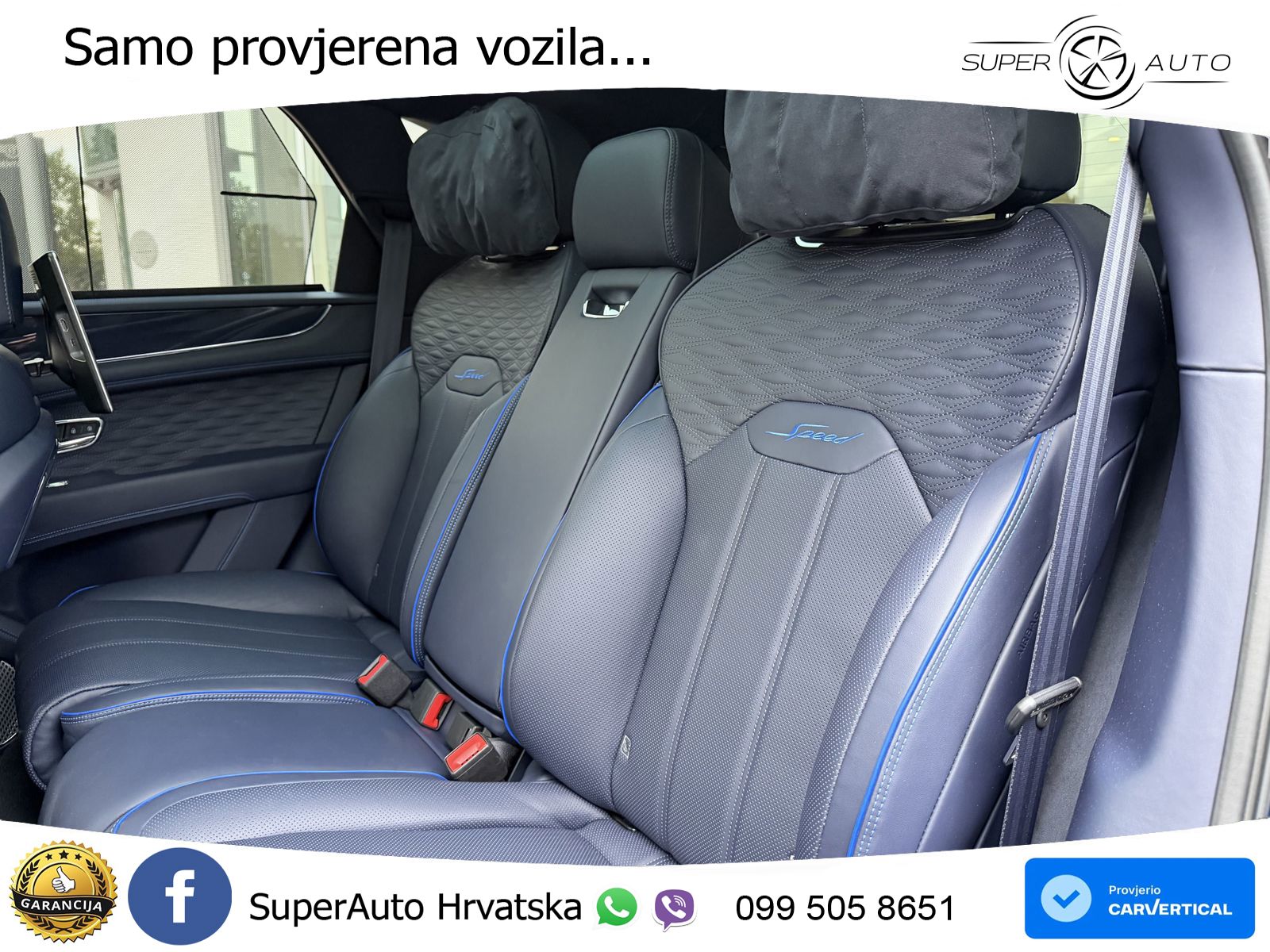 Bentley Bentayga Speed 4.0 V8 (650 KS) AWD Automatic ZRAČNI+ACC+GR SJED+KAM+PANO