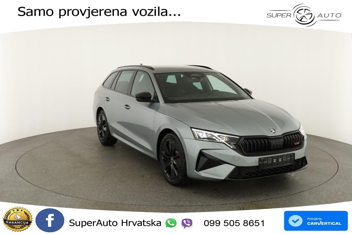 Škoda Octavia Combi RS 2.0 TSI (265 KS) DSG LED+GR SJED+ACC