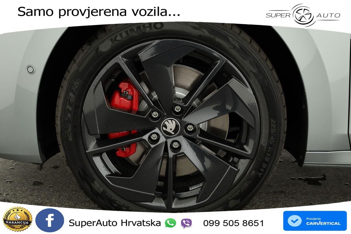Škoda Octavia Combi RS 2.0 TSI (265 KS) DSG LED+GR SJED+ACC