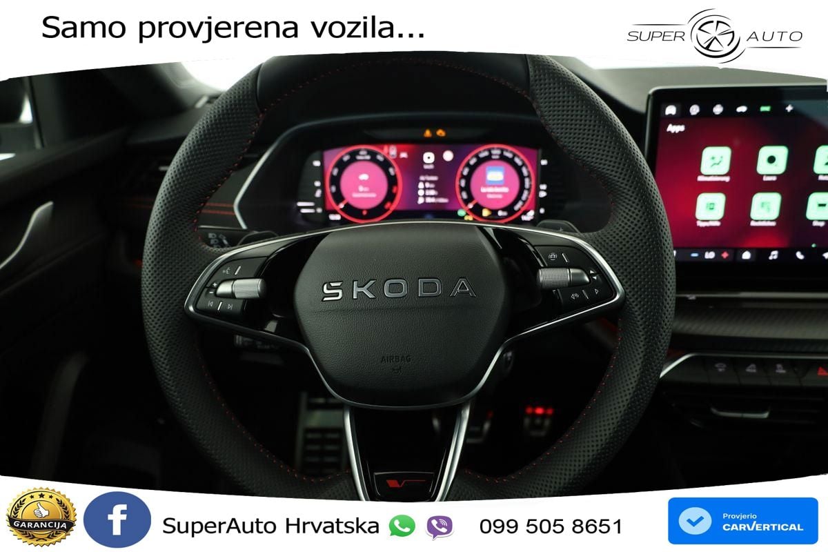 Škoda Octavia Combi RS 2.0 TSI (265 KS) DSG LED+GR SJED+ACC