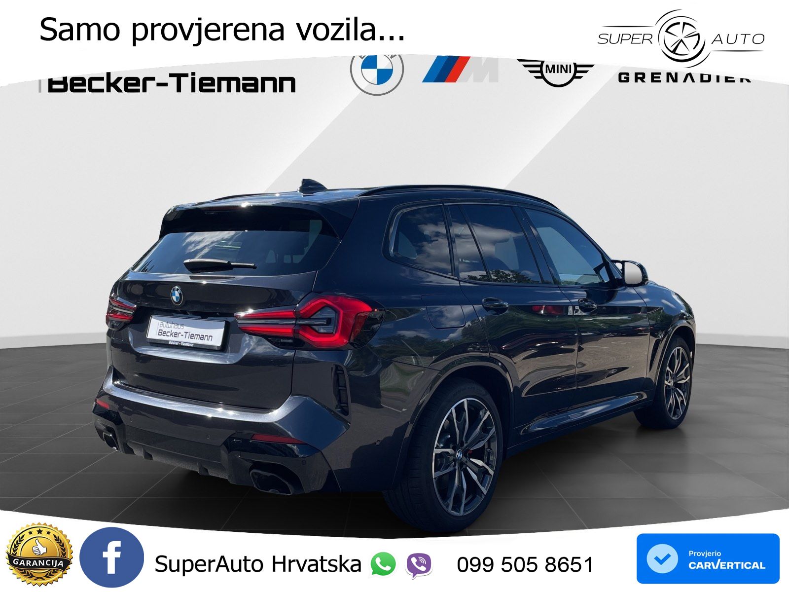 BMW X3 M40i xDrive Steptronic LED+GR SJED+ACC