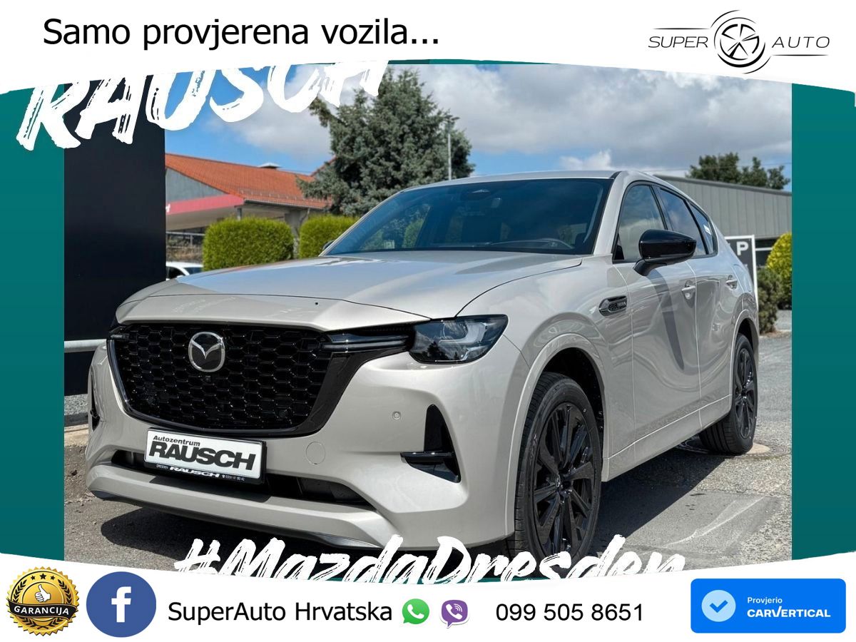Mazda CX-60 3.3 e-Skyactiv D (254 KS) AWD Automatic MATRIX+GR SJED+KAM