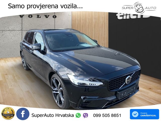 Volvo V90 2.0 B4 Diesel AWD Geartronic ACC+HEAD+4xGR SJED+360+PANO