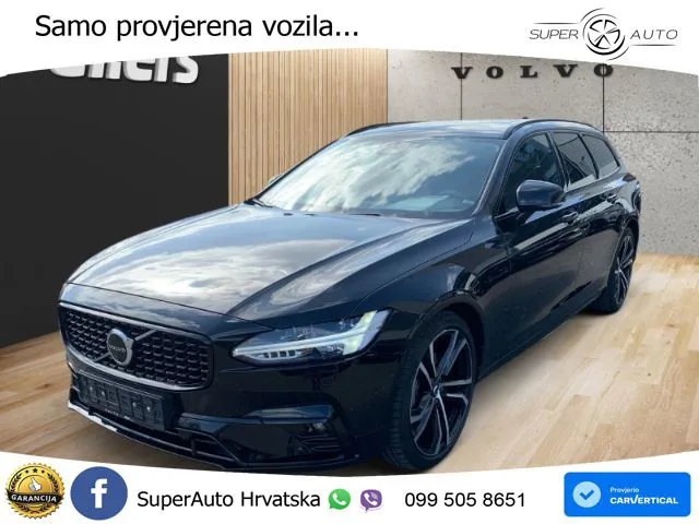 Volvo V90 2.0 B4 Diesel AWD Geartronic ACC+HEAD+4xGR SJED+360+PANO