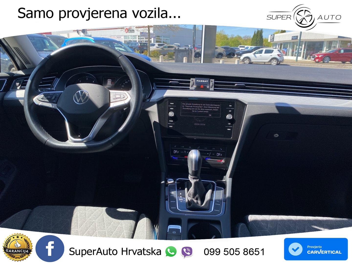 Volkswagen Passat Variant 2.0 TDI (150 KS) DSG Business LED+GR SJED+ACC