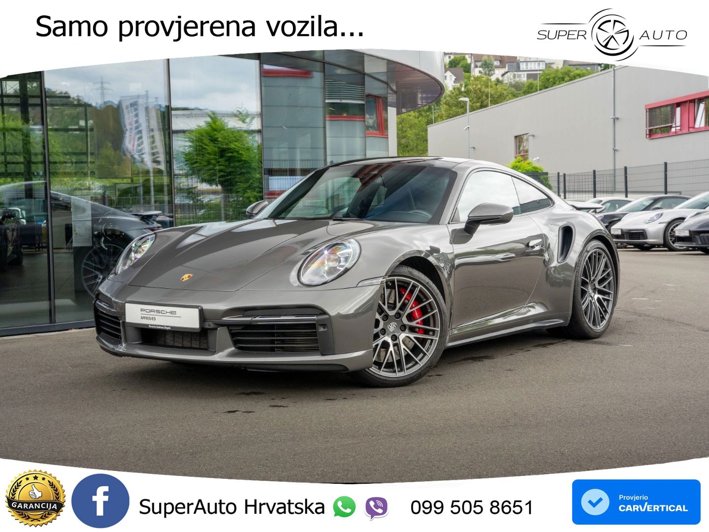 Porsche 911 Turbo 3.8 (580 KS) PDK