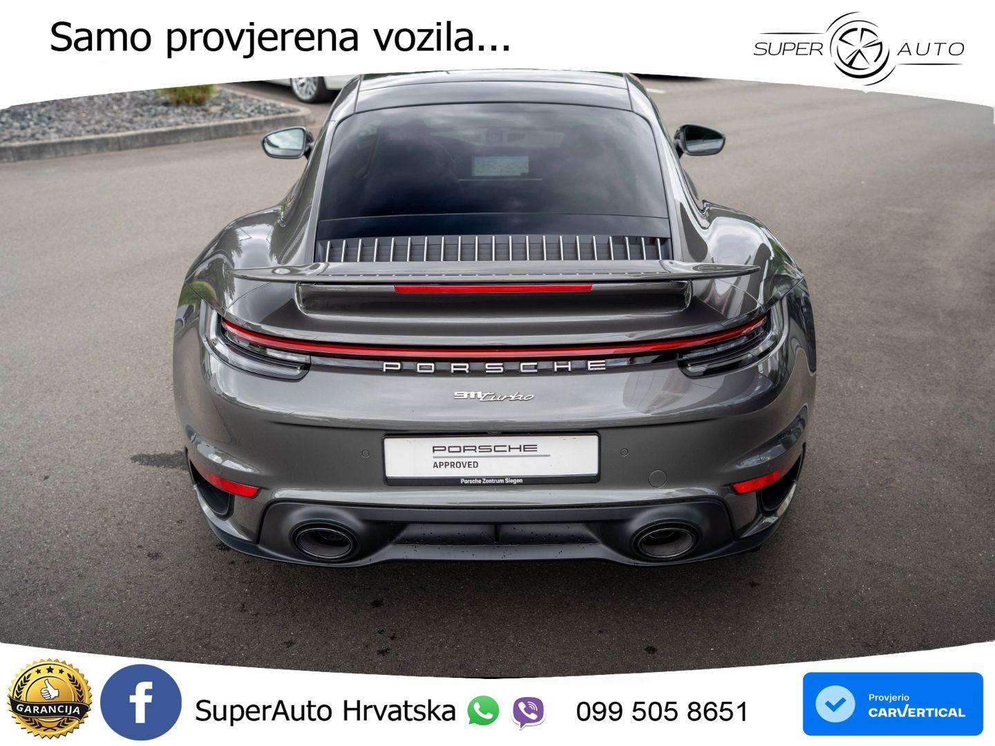 Porsche 911 Turbo 3.8 (580 KS) PDK