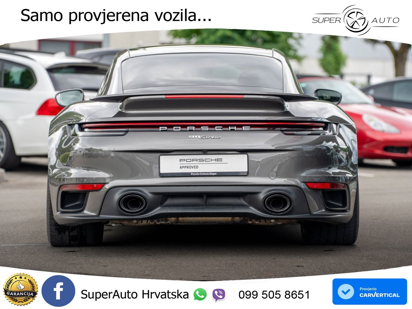 Porsche 911 Turbo 3.8 (580 KS) PDK