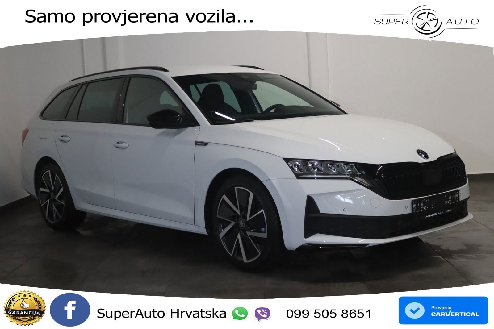 Škoda Octavia Combi 2.0 TDI (150 KS) DSG SportLine
