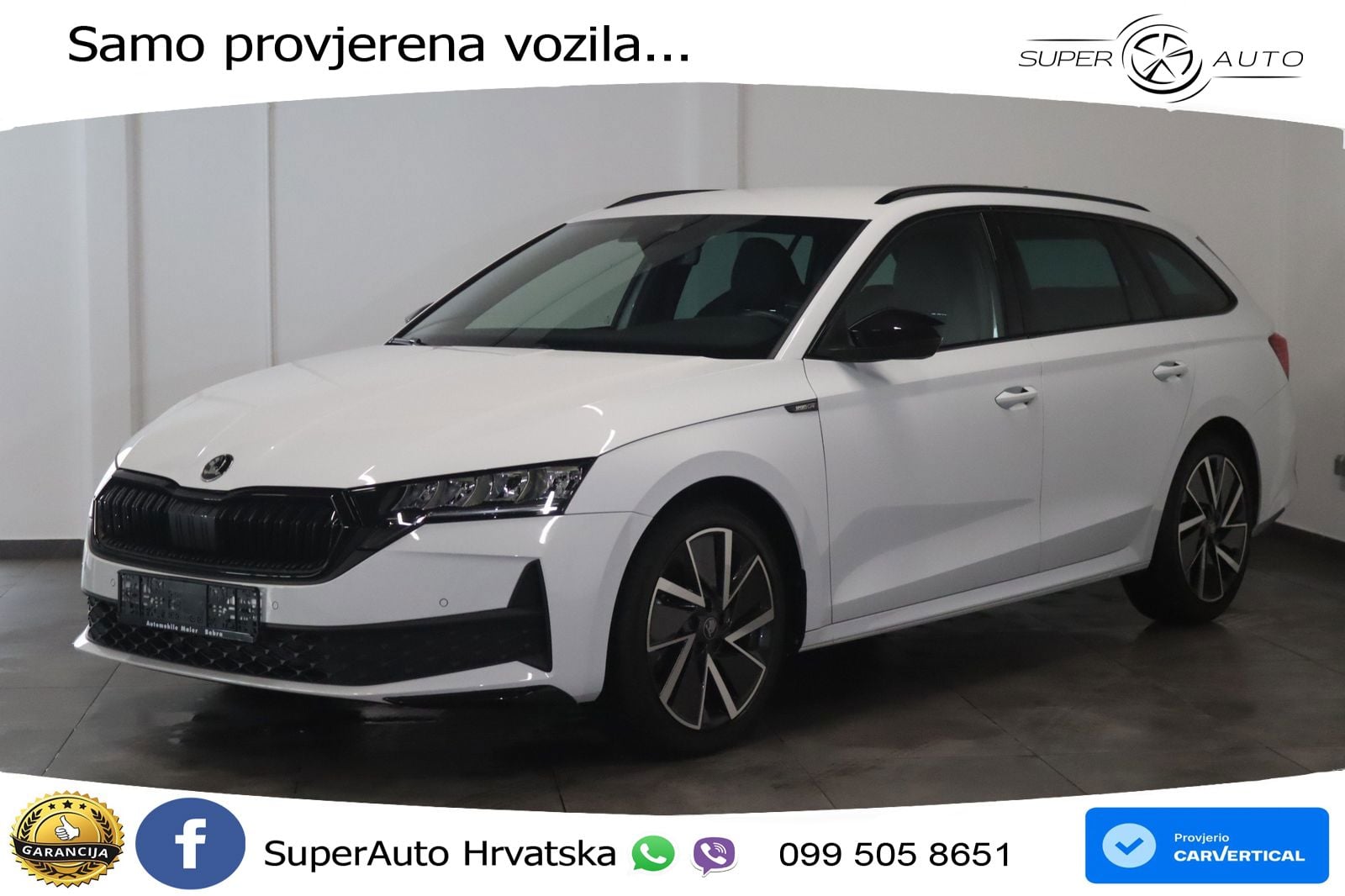 Škoda Octavia Combi 2.0 TDI (150 KS) DSG SportLine