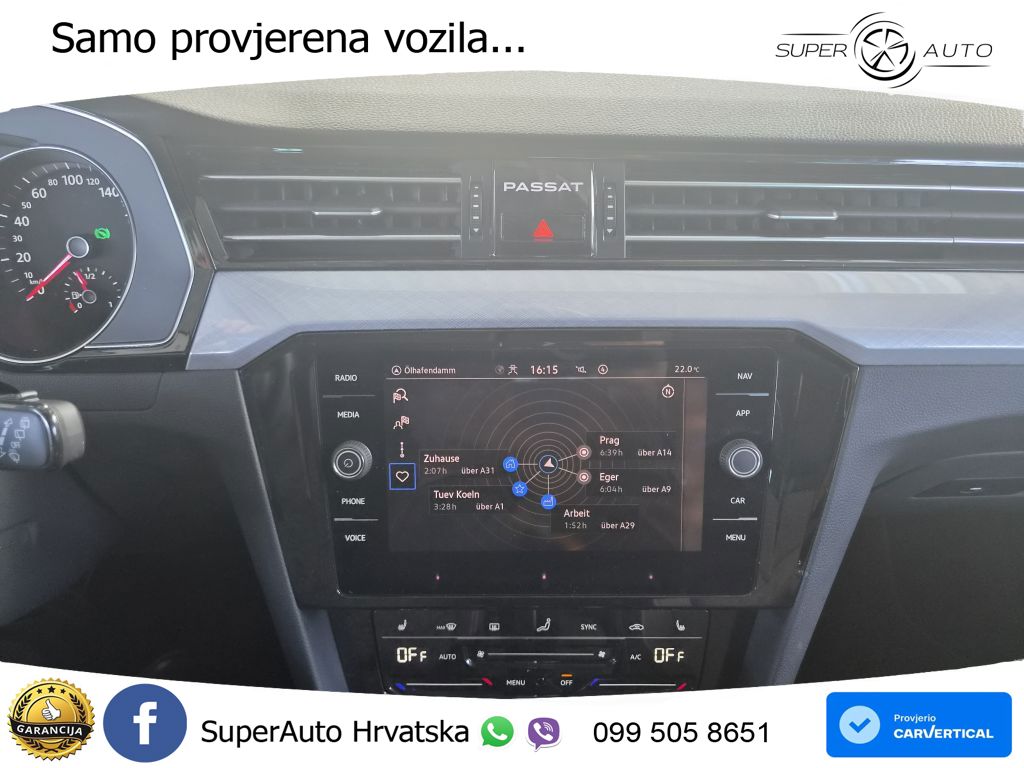 Volkswagen Passat Variant 2.0 TDI (150 KS) DSG Business LED+GR SJED+ACC
