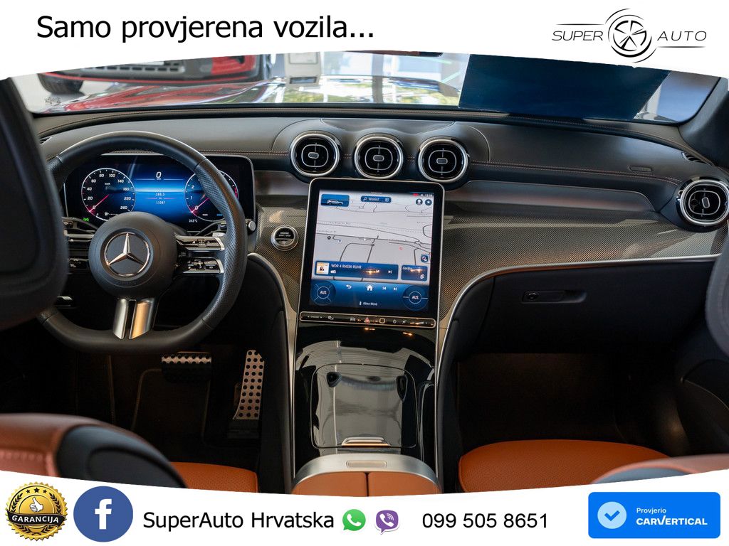 Mercedes GLC 200 (204 KS) 4MATIC 9G-TRONIC AMG LED+GR SJED+ACC