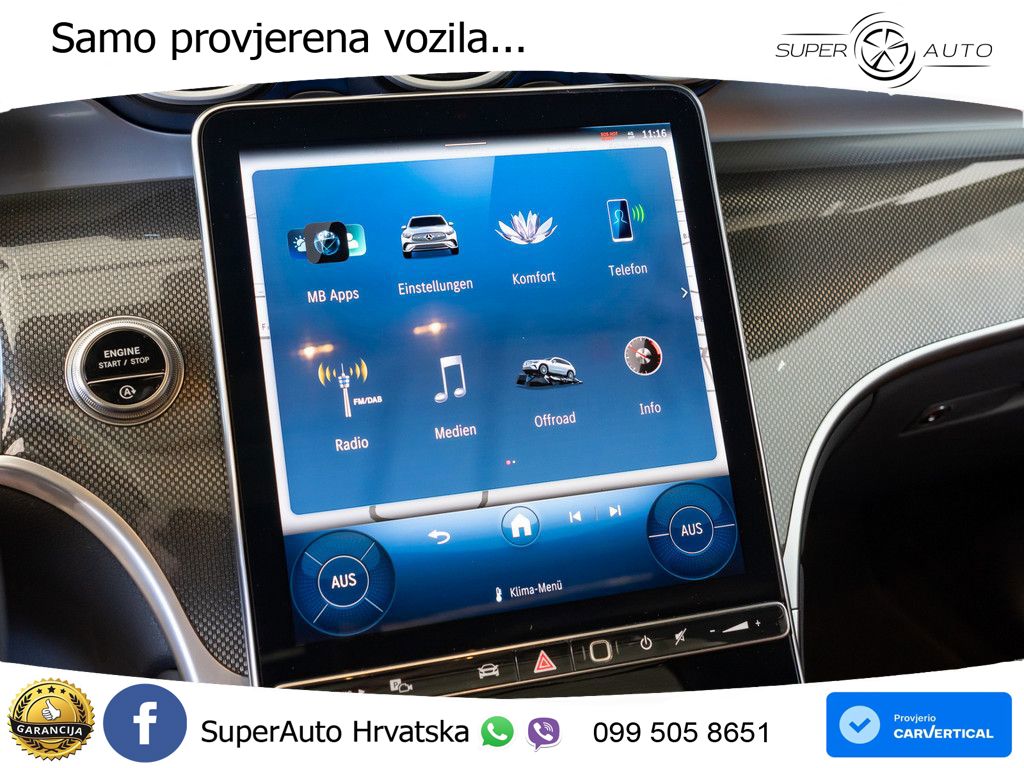 Mercedes GLC 200 (204 KS) 4MATIC 9G-TRONIC AMG LED+GR SJED+ACC