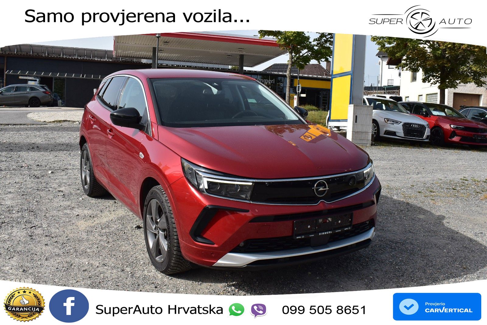 Opel Grandland 1.2i Turbo (130 KS) Automatic Elegance LED+GR SJED+ACC