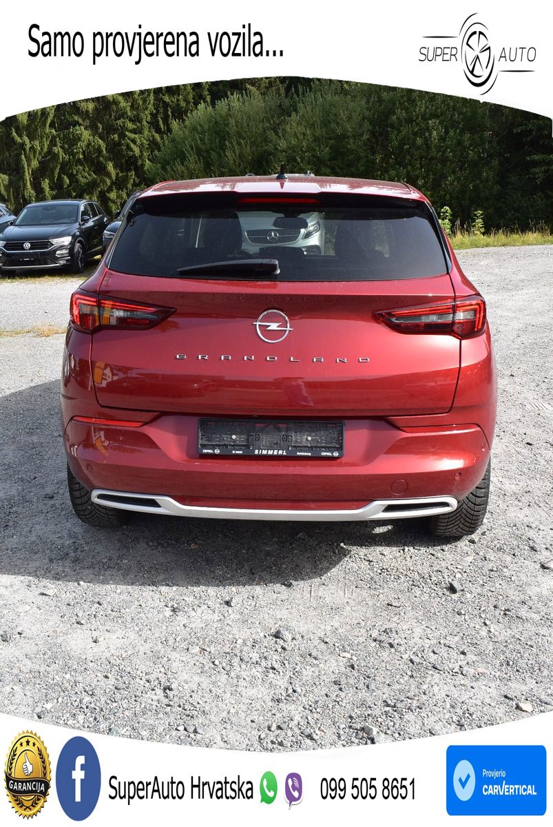Opel Grandland 1.2i Turbo (130 KS) Automatic Elegance LED+GR SJED+ACC