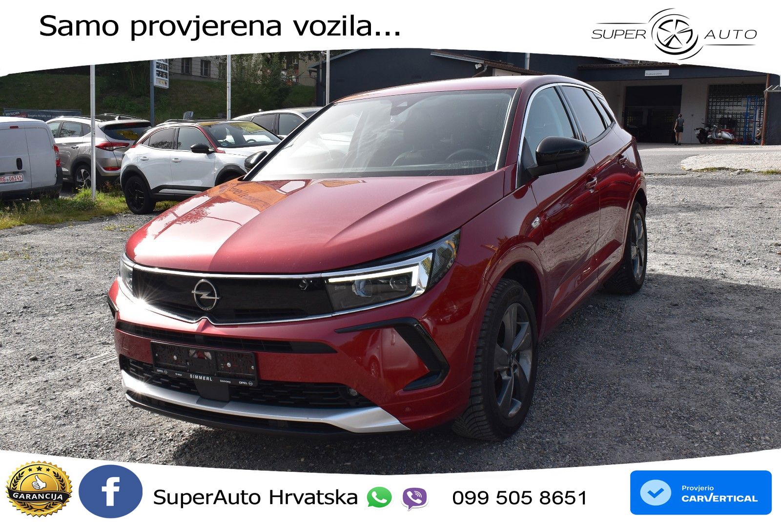Opel Grandland 1.2i Turbo (130 KS) Automatic Elegance LED+GR SJED+ACC