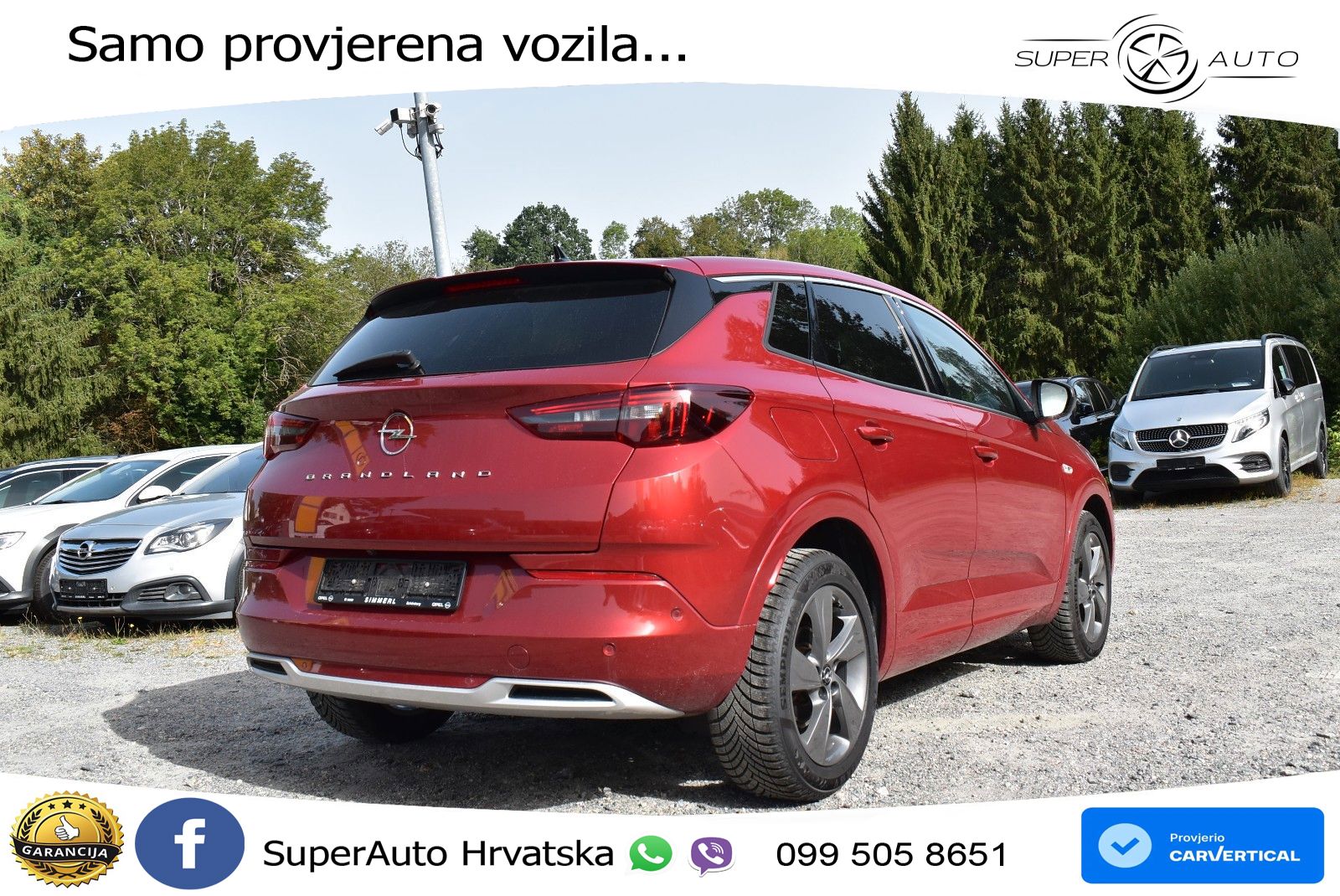 Opel Grandland 1.2i Turbo (130 KS) Automatic Elegance LED+GR SJED+ACC